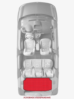 ЭВА коврики «Queen Lux» багажник для Mercedes CLA Shooting Brake